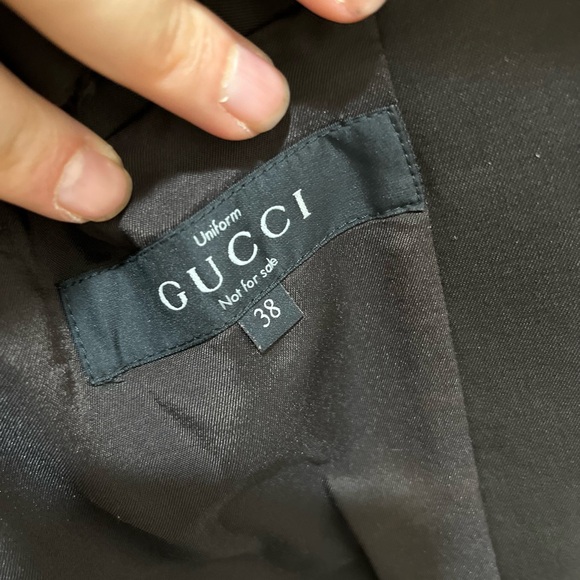 Gucci Black Uniform Jacket - Picture 5 of 9